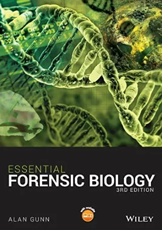 [PDF READ ONLINE] Essential Forensic Biology