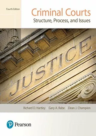 $PDF$/READ/DOWNLOAD Criminal Courts: Structure, Process, and Issues