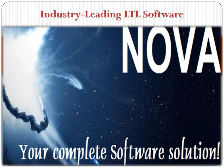industry leading ltl software