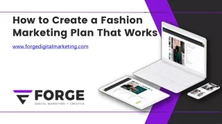 How to Create a Fashion Marketing Plan That Works