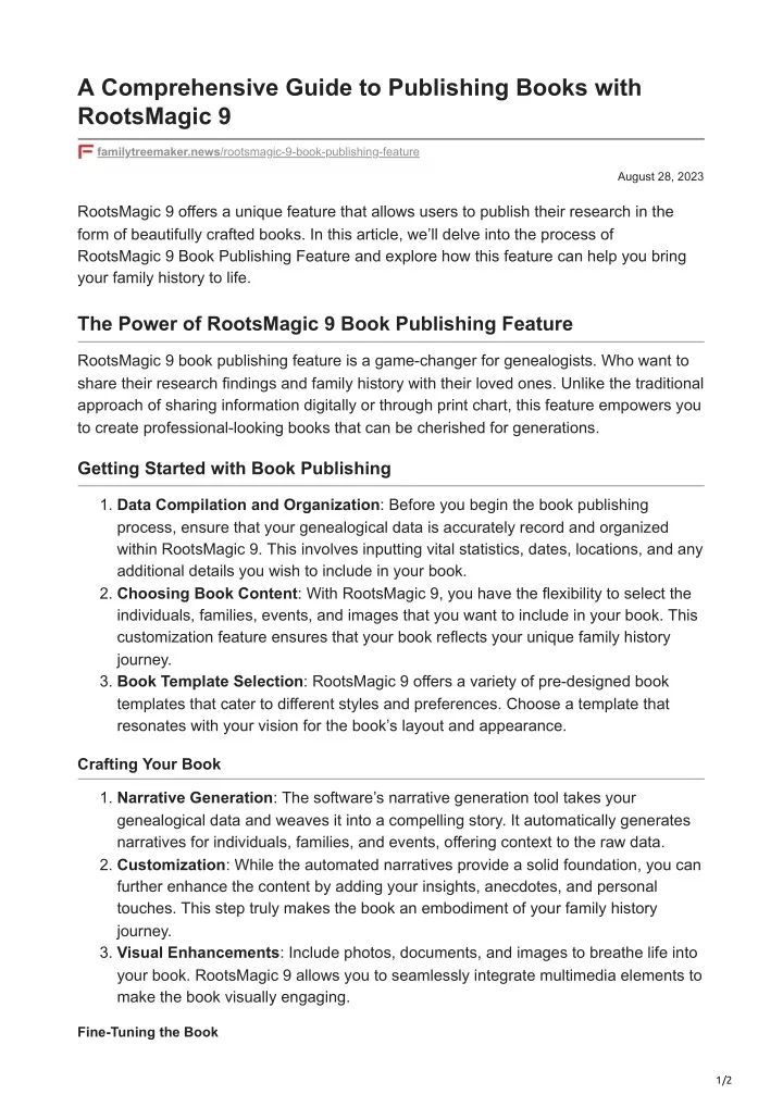 a comprehensive guide to publishing books with