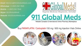 Order PARAPLATIN  Carboplatin Online Instant Delivery