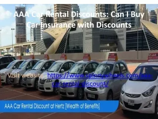 AAA Car Rental Discounts