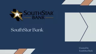 Land Loans - SouthStar Bank