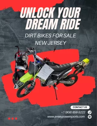 Dirt Bikes For Sale New Jersey