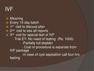 In-vitro Fertilization (IVF) | Jindal IVF Chandigarh