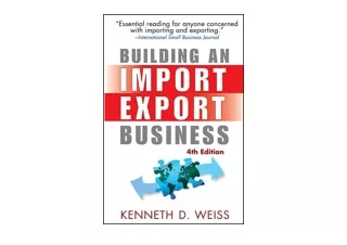 Download Building an Import Export Business Fourth Edition for ipad