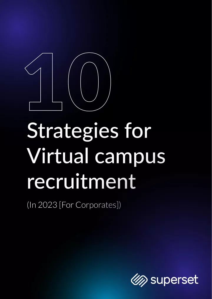 10 strategies for virtual campus recruitment