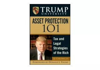 Download Trump University Asset Protection 101 free acces