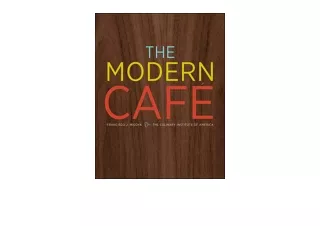 Ebook download The Modern Cafe for android