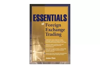 Kindle online PDF Essentials of Foreign Exchange full
