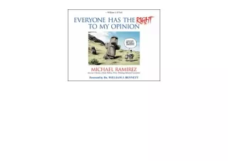 Ebook download Everyone Has the Right to My Opinion Investor s Business Daily Pu