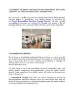 Transform Your Home with Expert Home Remodeling Services by Licensed Contractors - slide 1
