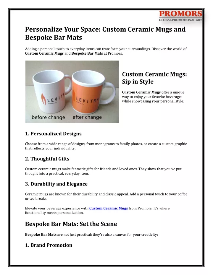 personalize your space custom ceramic mugs