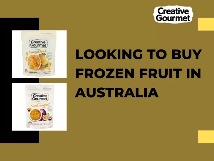 looking to buy frozen fruit in australia