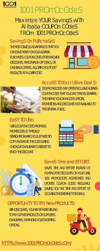 Maximize Your Savings with Alibaba Coupon Codes from 1001 Promocodes