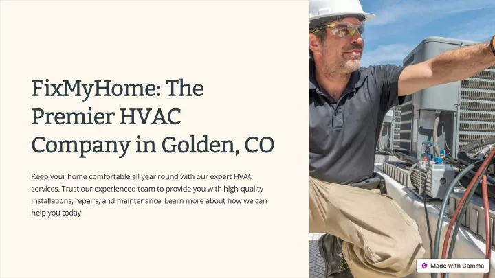 fixmyhome the premier hvac company in golden co