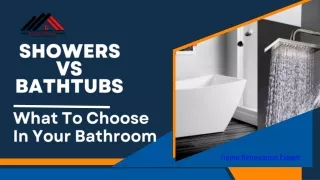 Showers Vs. Bathtubs What To Choose In Your Bathroom1