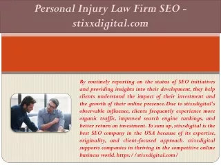 personal injury law firm seo stixxdigital com