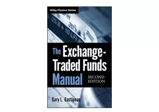 PDF read online The Exchange Traded Funds Manual full