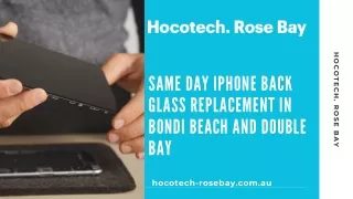 Same Day Iphone back glass replacement in Bondi Beach and Double Bay
