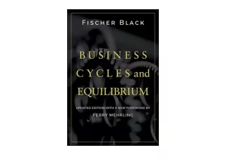 Ebook download Business Cycles and Equilibrium Updated Edition for android