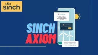 sinch sinch axiom axiom