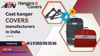 Coat hanger covers manufacturers in India