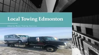 Local Towing Edmonton - Alberta Rose Towing