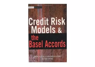 Kindle online PDF Credit Risk Models and the Basel Accords Wiley Finance  for ip