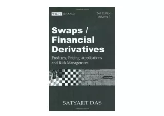 Kindle online PDF Swaps and Financial Derivatives Products Pricing Applications