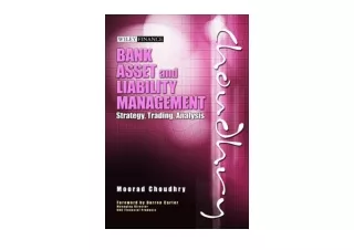 Download Bank Asset and Liability Management Strategy Trading Analysis unlimited