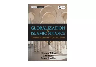 Download PDF Globalization and Islamic Finance Convergence Prospects and Challen