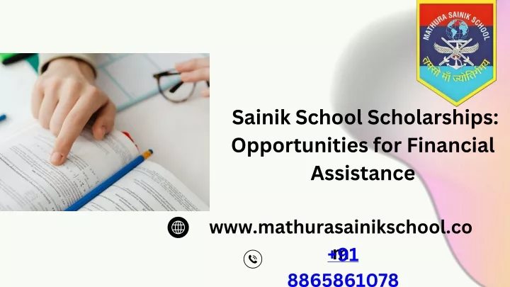 sainik school scholarships opportunities