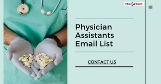Get High quality Physician Assistants Email List in USA-UK