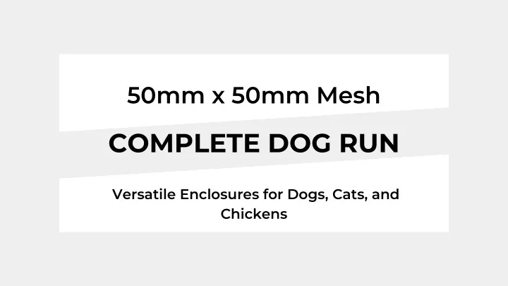 50mm x 50mm mesh