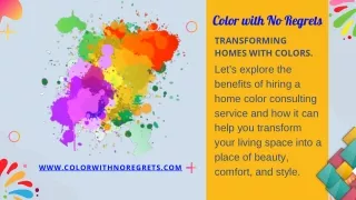Benefits of Colour Consultants