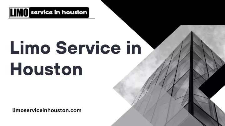 limo service in houston