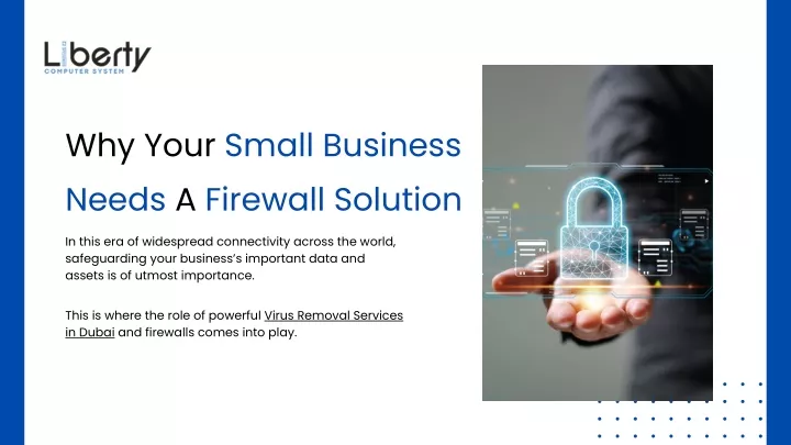 why your small business needs a firewall solution