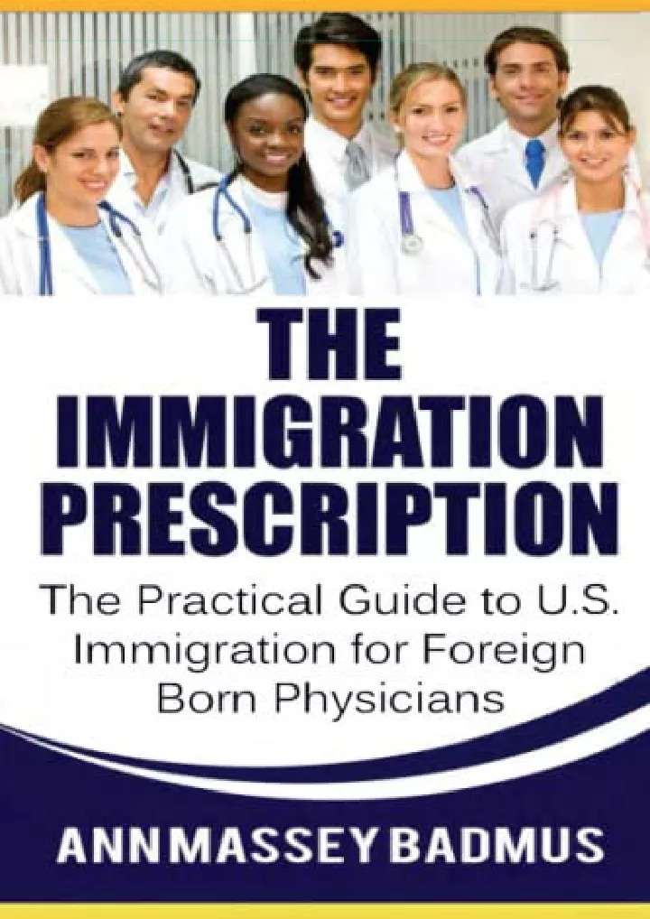 the immigration prescription the practice guide