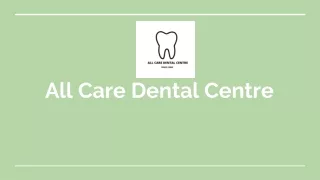Best Orthodontic treatment in Indiranagar- All Care Dental Centre