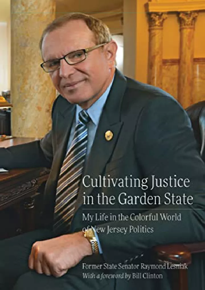 cultivating justice in the garden state my life