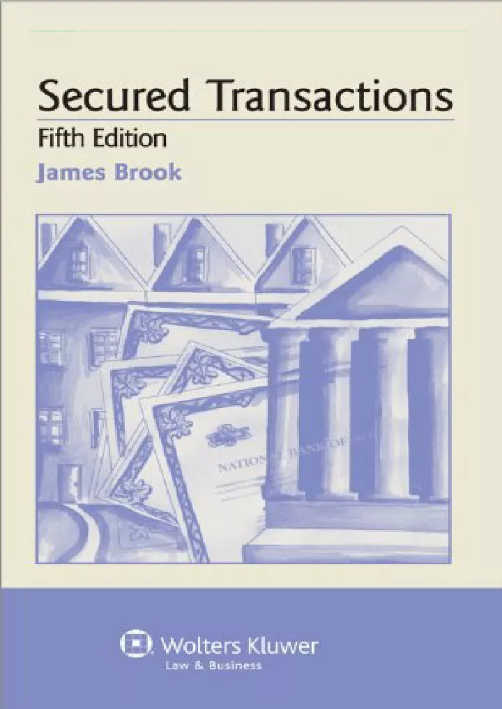 secured transactions examples explanations