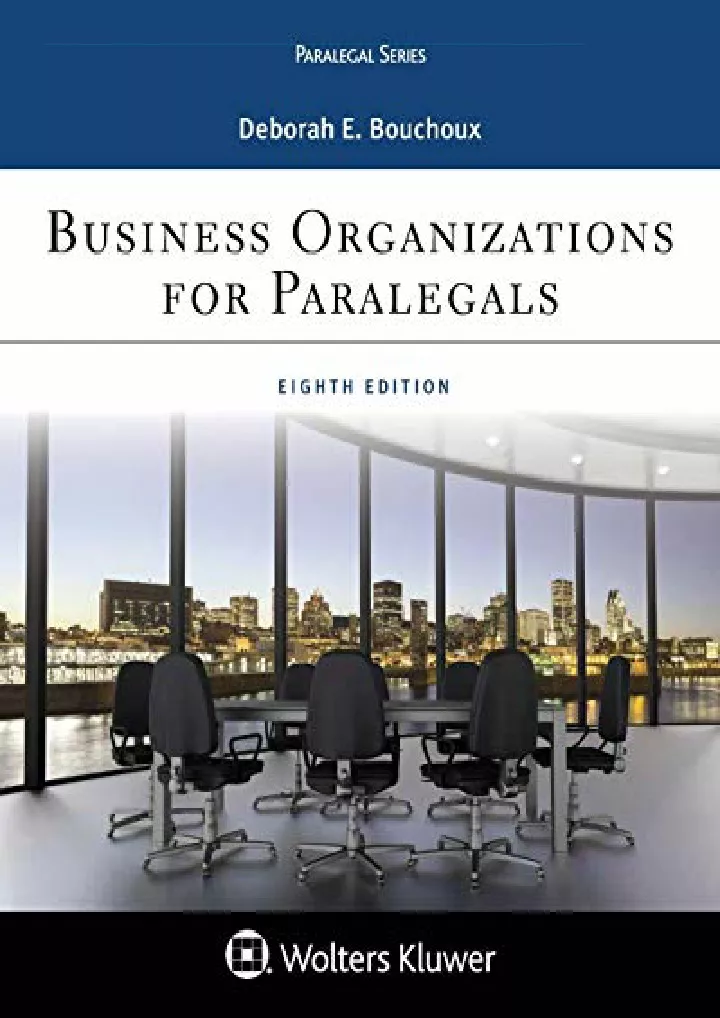 business organizations for paralegal download