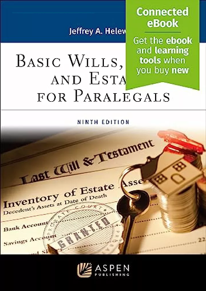 basic wills trusts and estates for paralegals