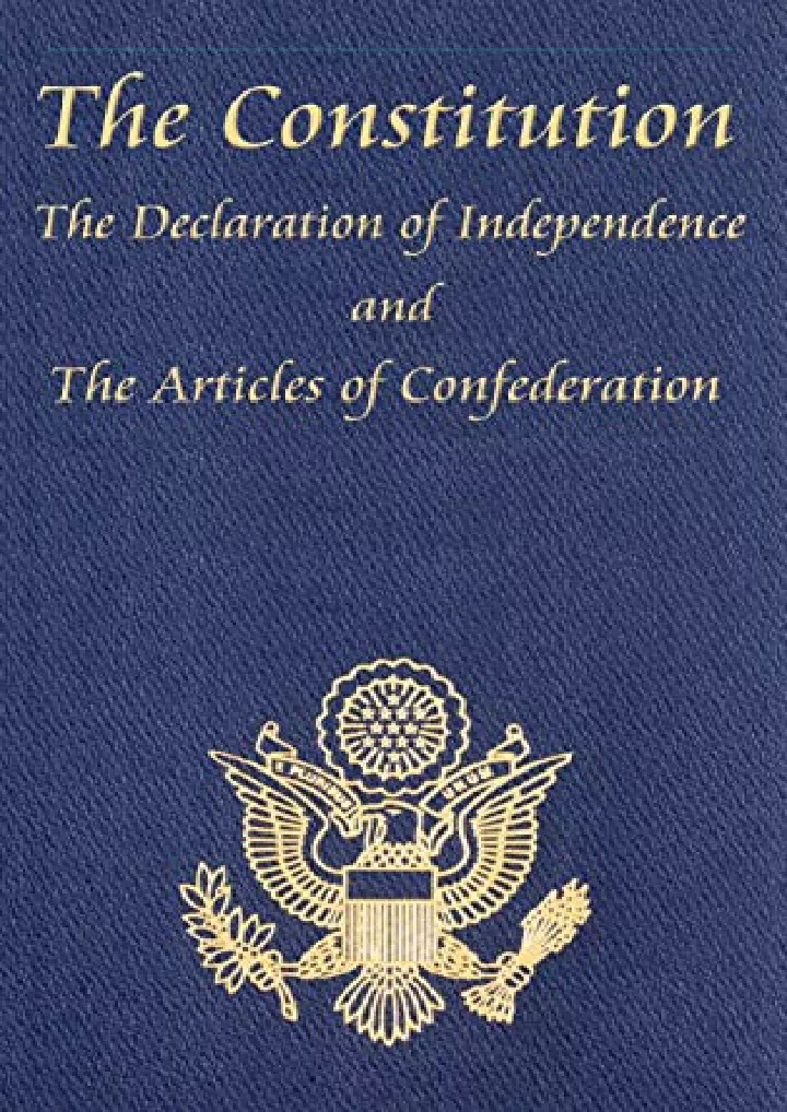 the constitution of the united states of america