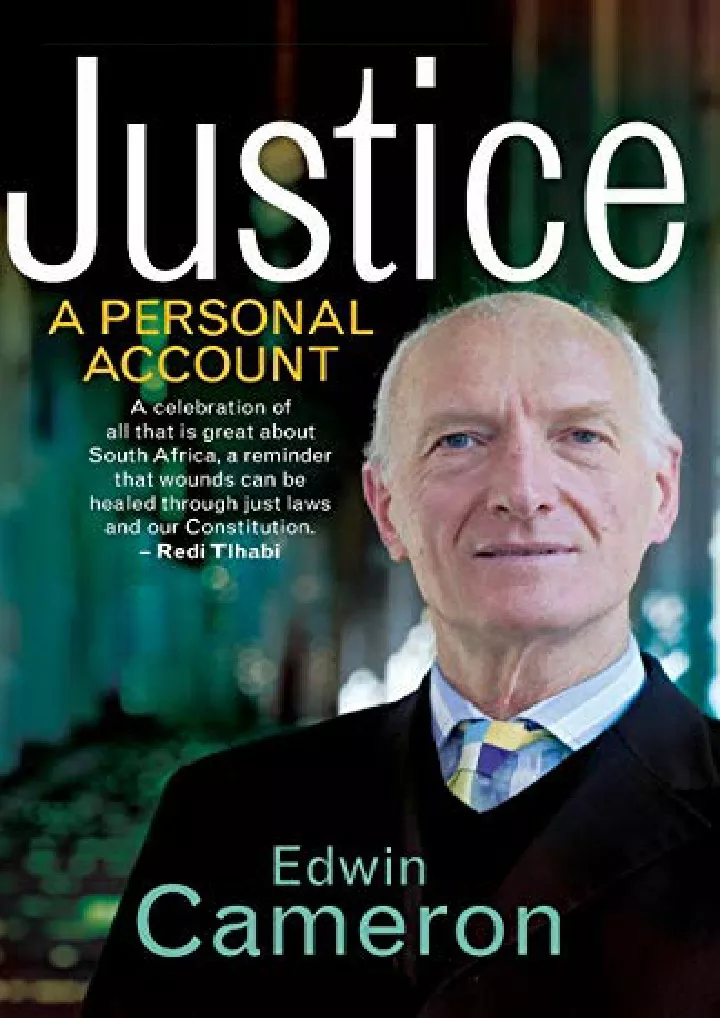 justice a personal account download pdf read
