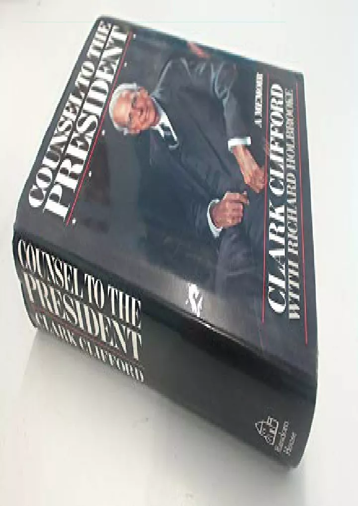 counsel to the president a memoir download