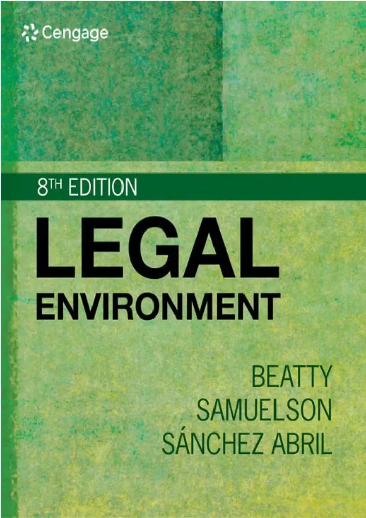 legal environment mindtap course list download