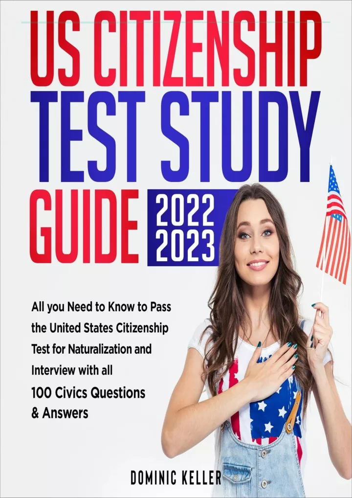 PPT [PDF] DOWNLOAD FREE US Citizenship Test Study Guide 20222023